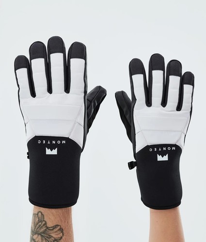 Guanti neve sci white - guanti,