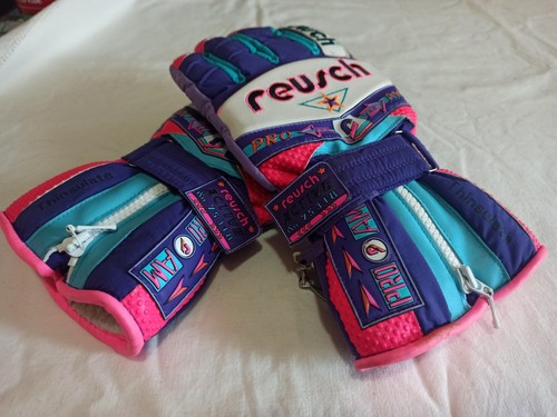 Guanti sci vintage 90s - da,