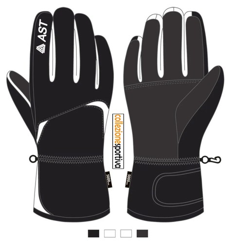 Guanti neve sci astrolabio - guanti,